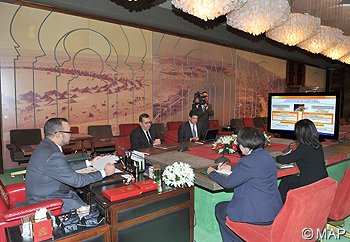 HM the King chairs a working session on progress in renewable energy integrated programmes