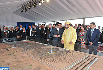 HM the King chairs launching of construction of first plant of the Noor integrated solar complex