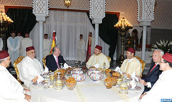 HM the King offers official Iftar in honor of Spanish Monarch