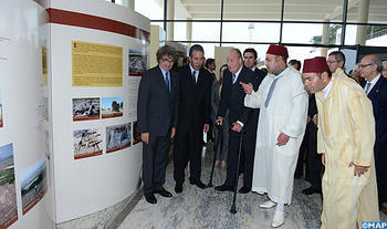 HM the King, Spanish Sovereign inaugurate exhibition ’25 years of Moroccan-Spanish archaeological cooperation’ in Rabat