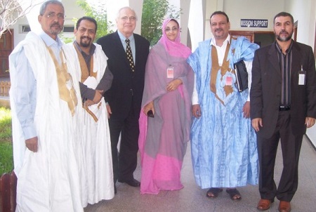Christopher Ross meets with Aminatou Haidar and other Polisario supporters