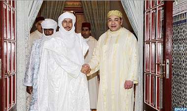 HM The King Receives Secretary General Of National Movement For Liberation Of Azawad In Marrakech