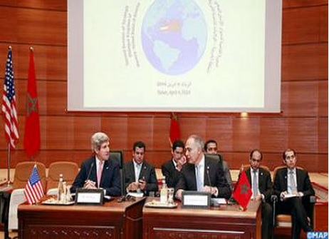 US Secretary Of State John Kerry visit to Morocco