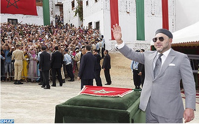 HM King Mohammed VI Launches Restructuring Program Of Neighborhoods, Roads In Northern Morocco