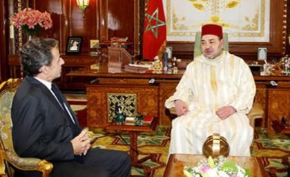 HM the King Receives Nicolas Sarkozy, President of Republicans Party