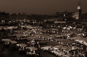 Marrakech Falls Dark for Earth Hour