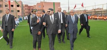 HM the King Inaugurates in Marrakech Two Community Sport Projects with Strong Social Value Added