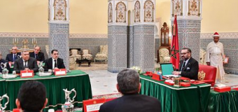HM the king Chairs in Marrakech Council of Ministers