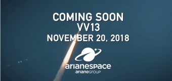 COMING SOON… Arianespace Flight VV13 – MOHAMMED VI – B satellite