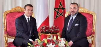 HM King Mohammed VI King Of Morocco receives a phone call from President Macron