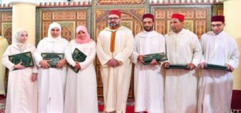 HM the King Hands Mohammed VI Award to Outstanding Students of 2018-2019 National Program to Combat Illiteracy in Mosques